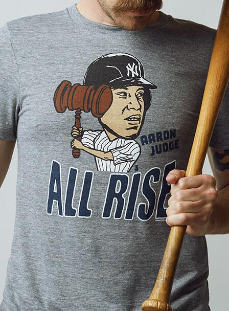 Aaron Judge Kids T-Shirt - Tri Navy - New York | 500 Level Major League Baseball Players Association (MLBPA)