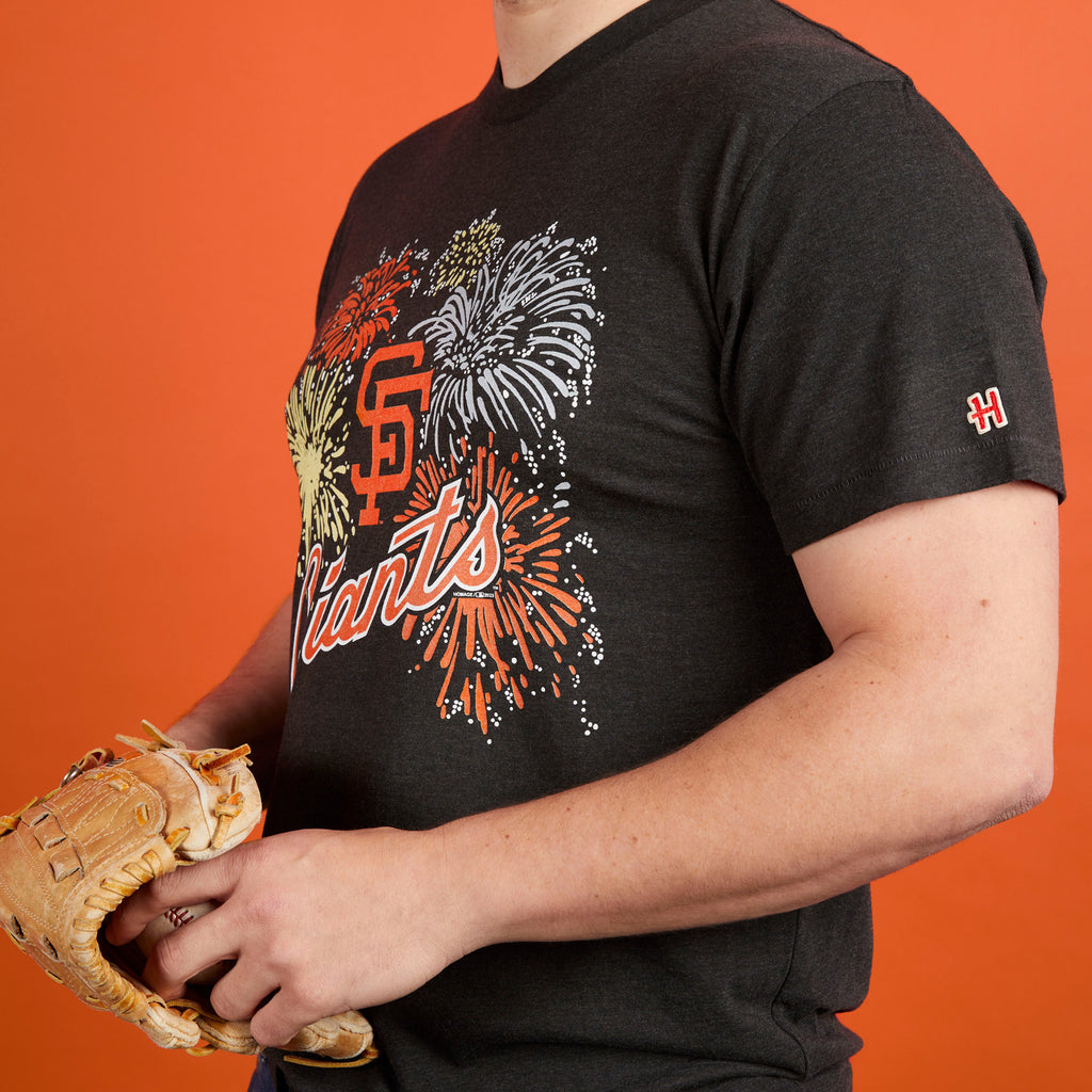 San Francisco Giants Fireworks Retro San Francisco Giants TShirt