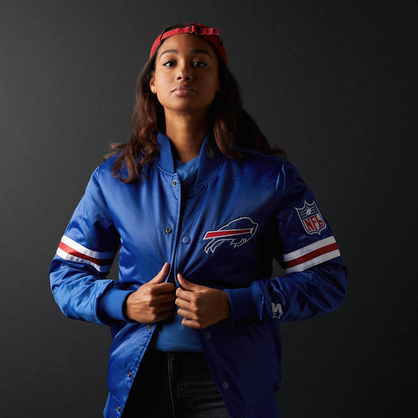 Bills win — celebrate with the HOMAGE X Starter Bills Satin Jacket - Buffalo  Rumblings