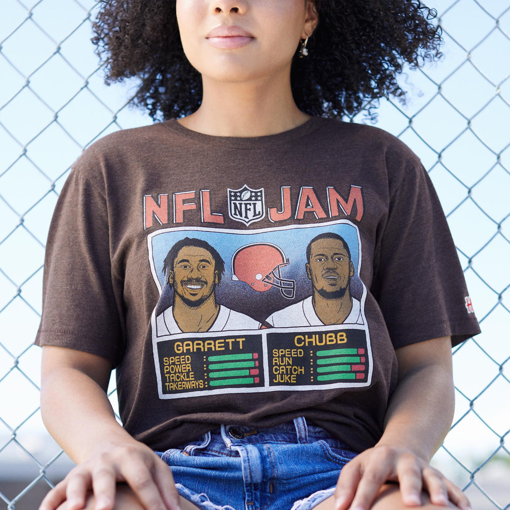 Nfl Jam Cleveland Browns Myles Garrett And Nick Chubb Shirt by