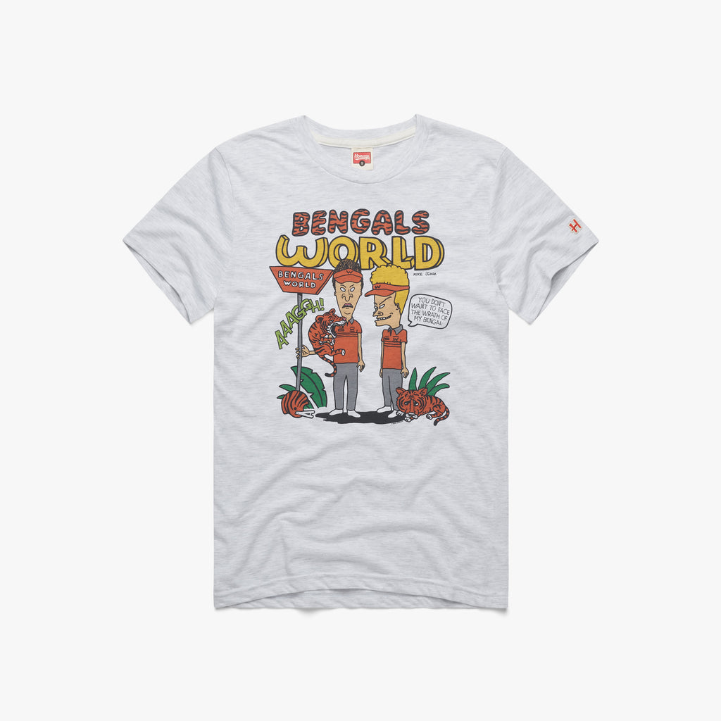 Official cincinnatI bengals homage beavis and butthead x bengals world  shirt, hoodie, sweater, long sleeve and tank top