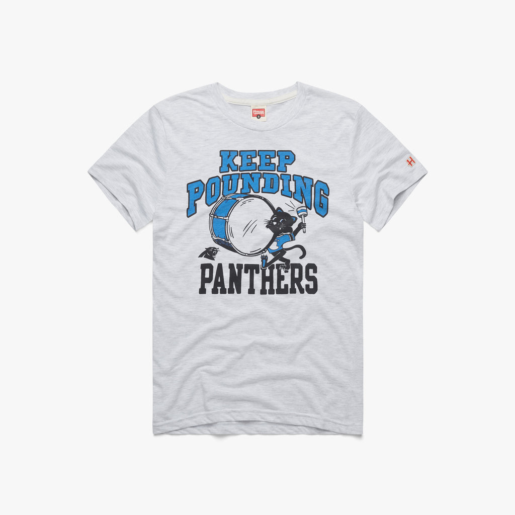 Carolina Panthers Keep Pounding Shirt - Guineashirt Premium ™ LLC