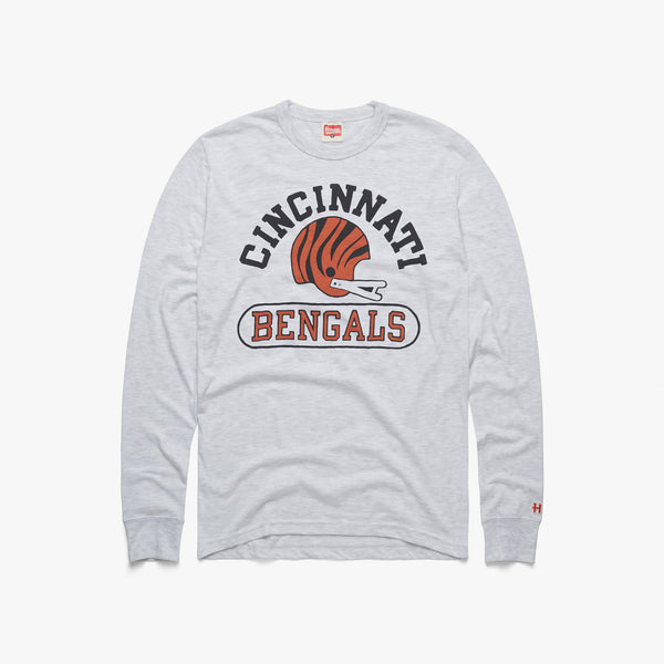 Cincinnati Bengals Repeat T-Shirt from Homage. | Officially Licensed Vintage NFL Apparel from Homage Pro Shop.