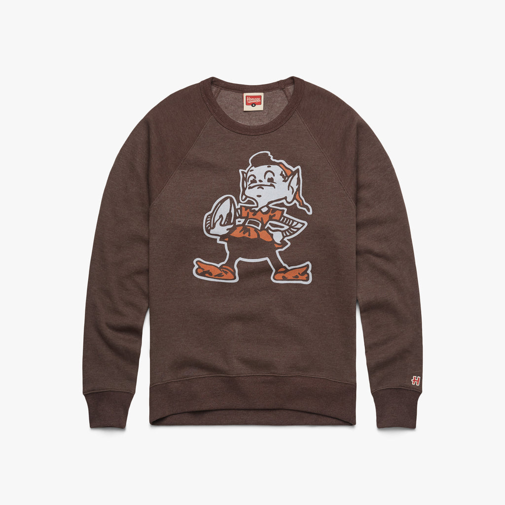 Cleveland Browns Homage Pullover Crewneck Sweater S NFL