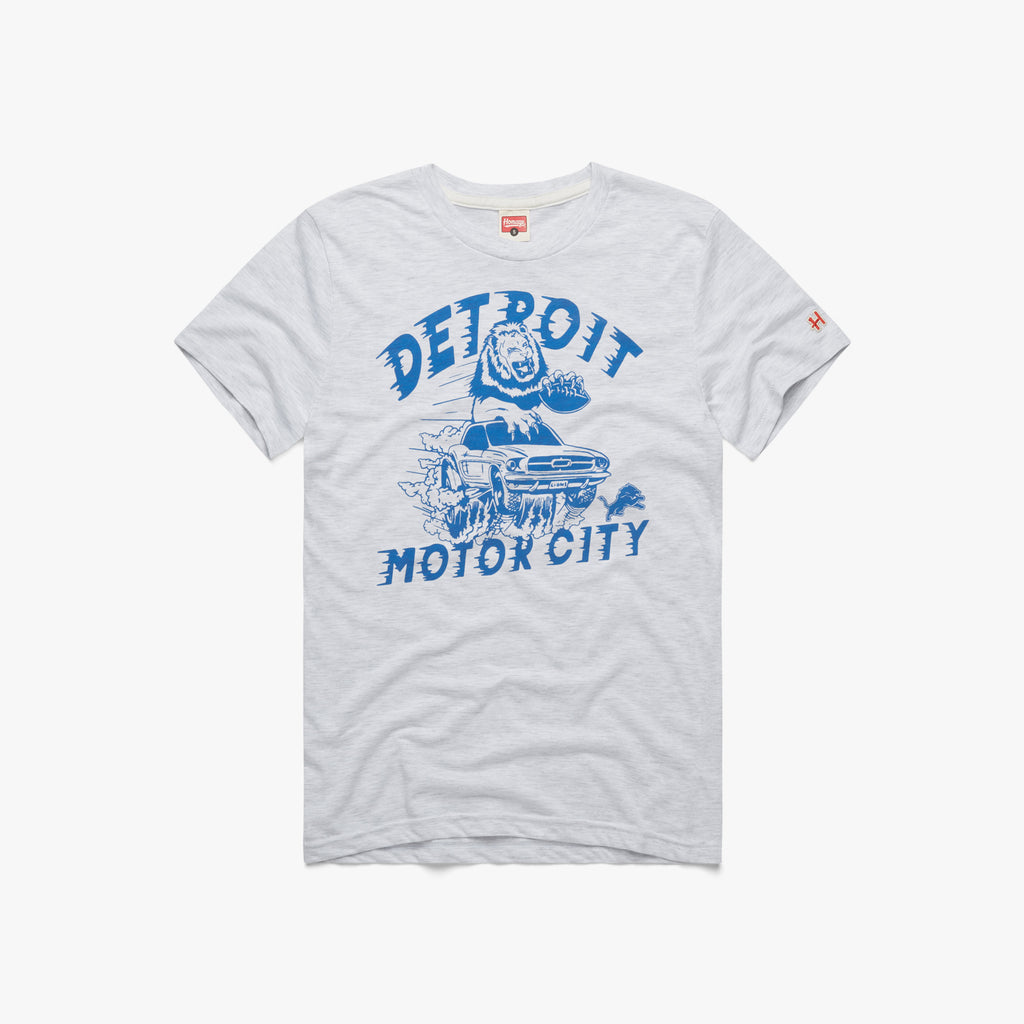 NFL Detroit Lions Motor City Football T-shirt - Printing Ooze