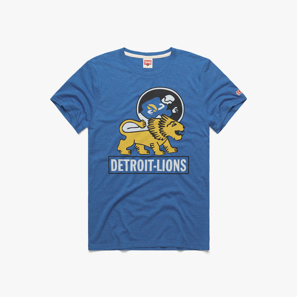 Detroit Lions retro Bowling Shirt