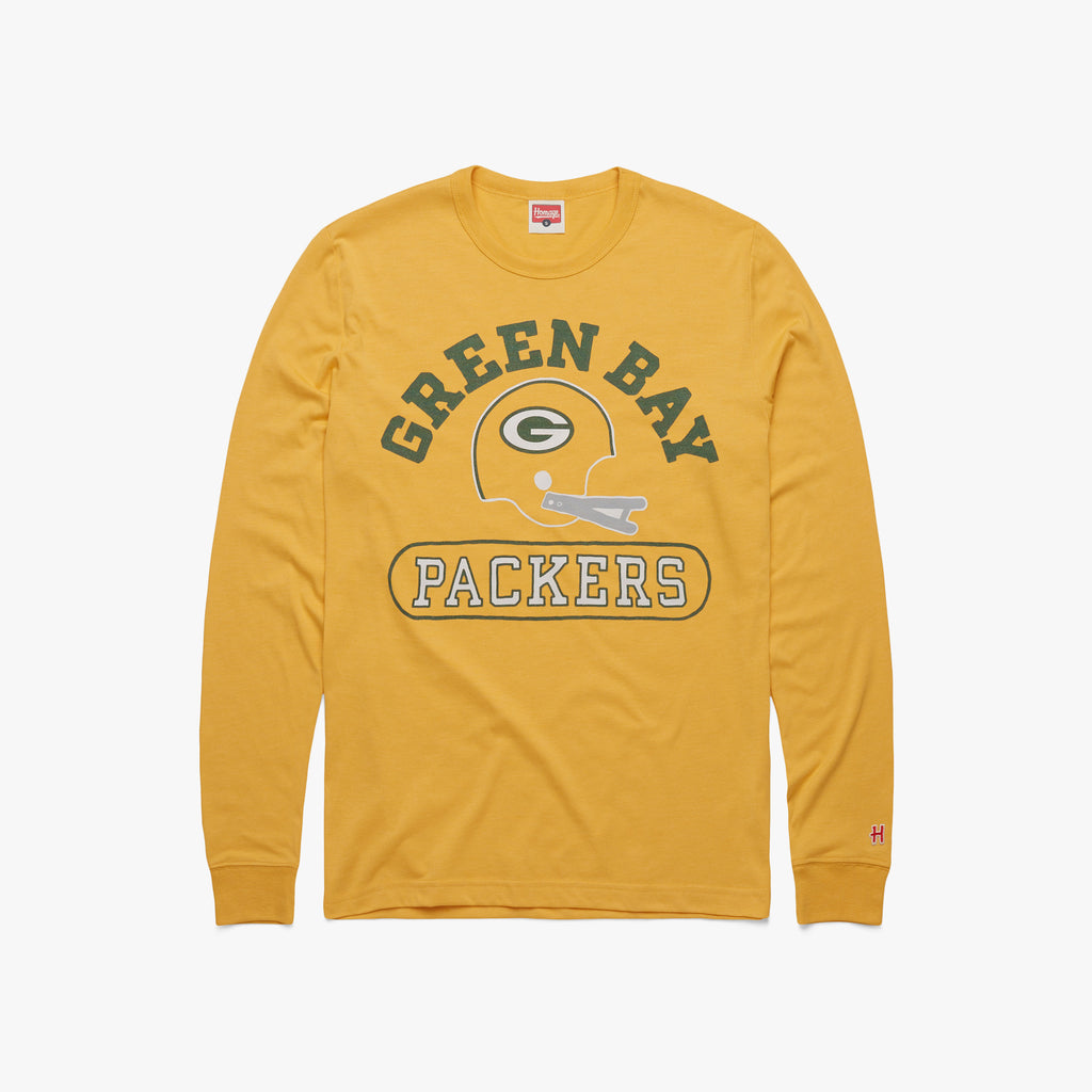 Green Bay Go Pack Go T-Shirt from Homage. | Officially Licensed Vintage NFL Apparel from Homage Pro Shop.