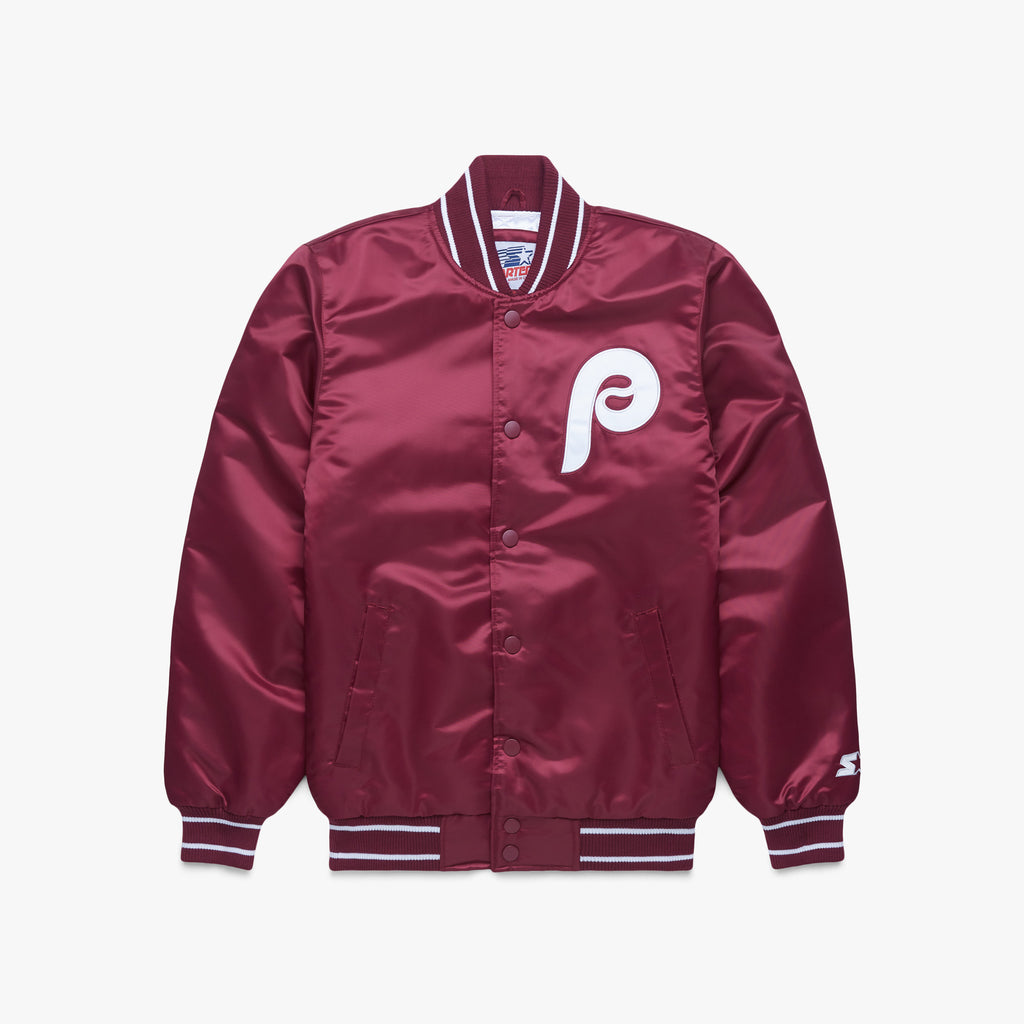 Starter Diamond Collection Satin popular Phillies Jacket