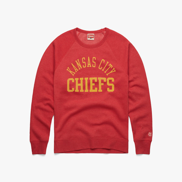 Kansas City Chiefs Womens Pink Vintage Crew Sweatshirt