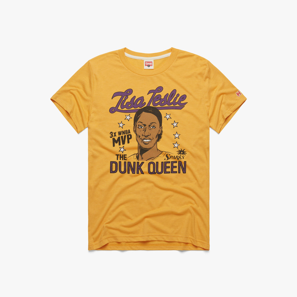 La Sparks Lisa Leslie Mvp The Dunk Queen Shirt