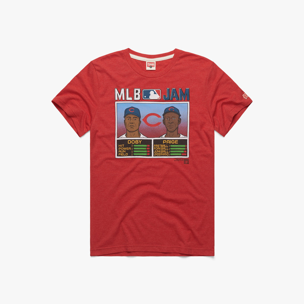 Mlb Jam Cleveland Larry Doby And Satchel Paige Shirt - Shibtee