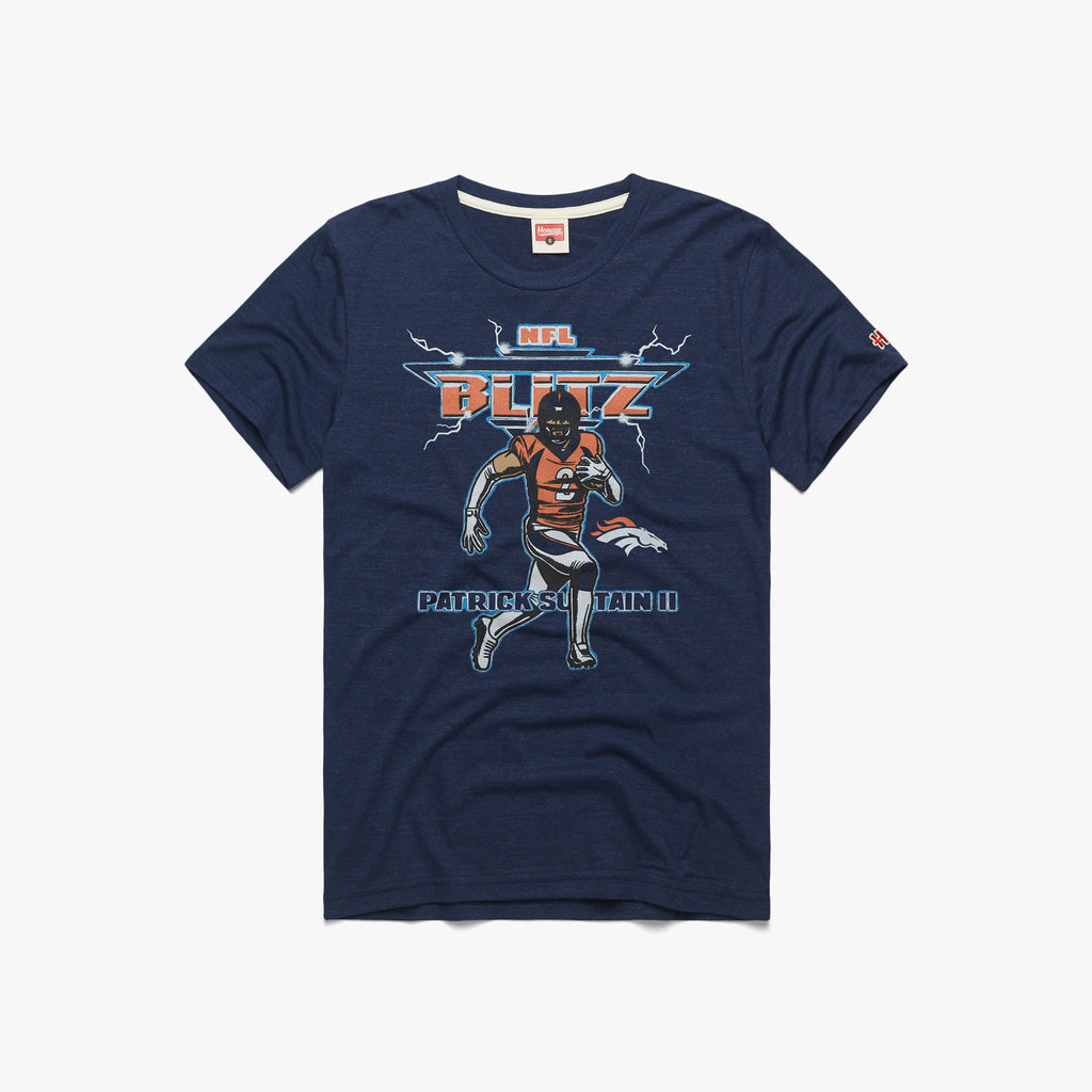 Original Nfl Blitz Denver Broncos Patrick Surtain II art design t-shirt,  hoodie, sweater, long sleeve and tank top