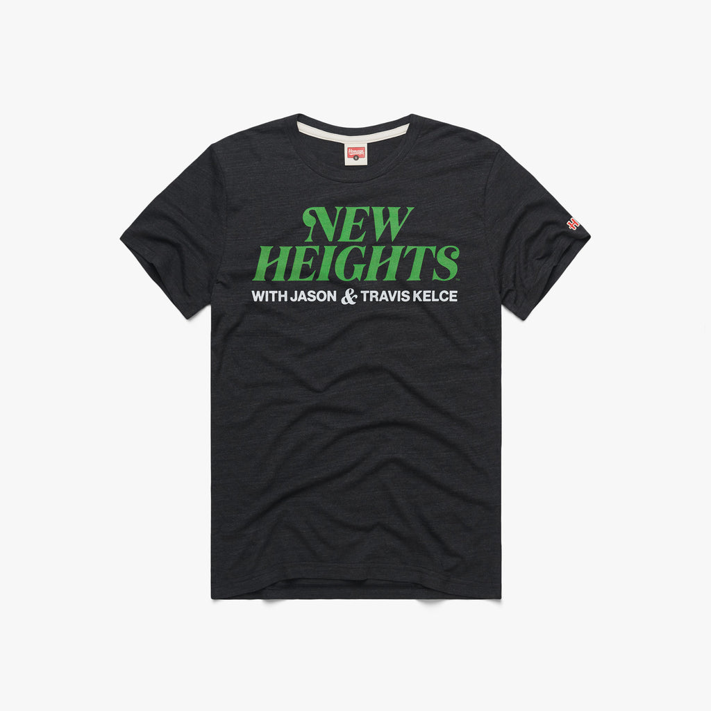 New Heights Podcast  Jason And Travis Kelce T-Shirt – HOMAGE