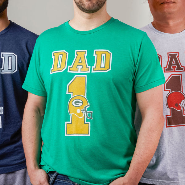 NFL Green Bay Packers Football Best Dad Ever Family Shirt Youth