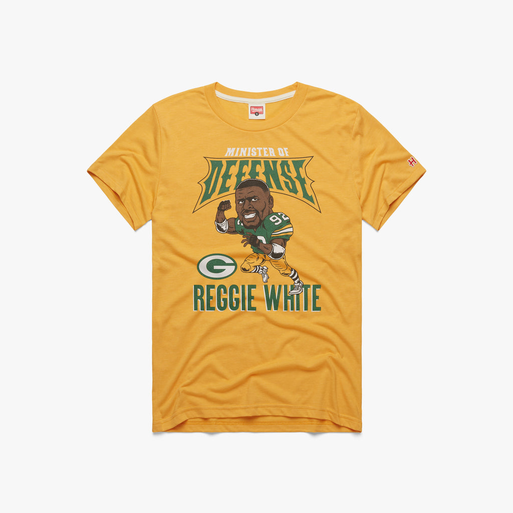 Homage Packers Reggie White Minister Of Defense Tri-Blend Shirt