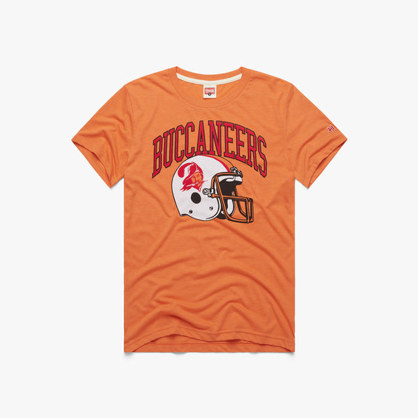 Hey Hey Tampa Bay Buccaneers T-Shirt from Homage. | Officially Licensed Vintage NFL Apparel from Homage Pro Shop.