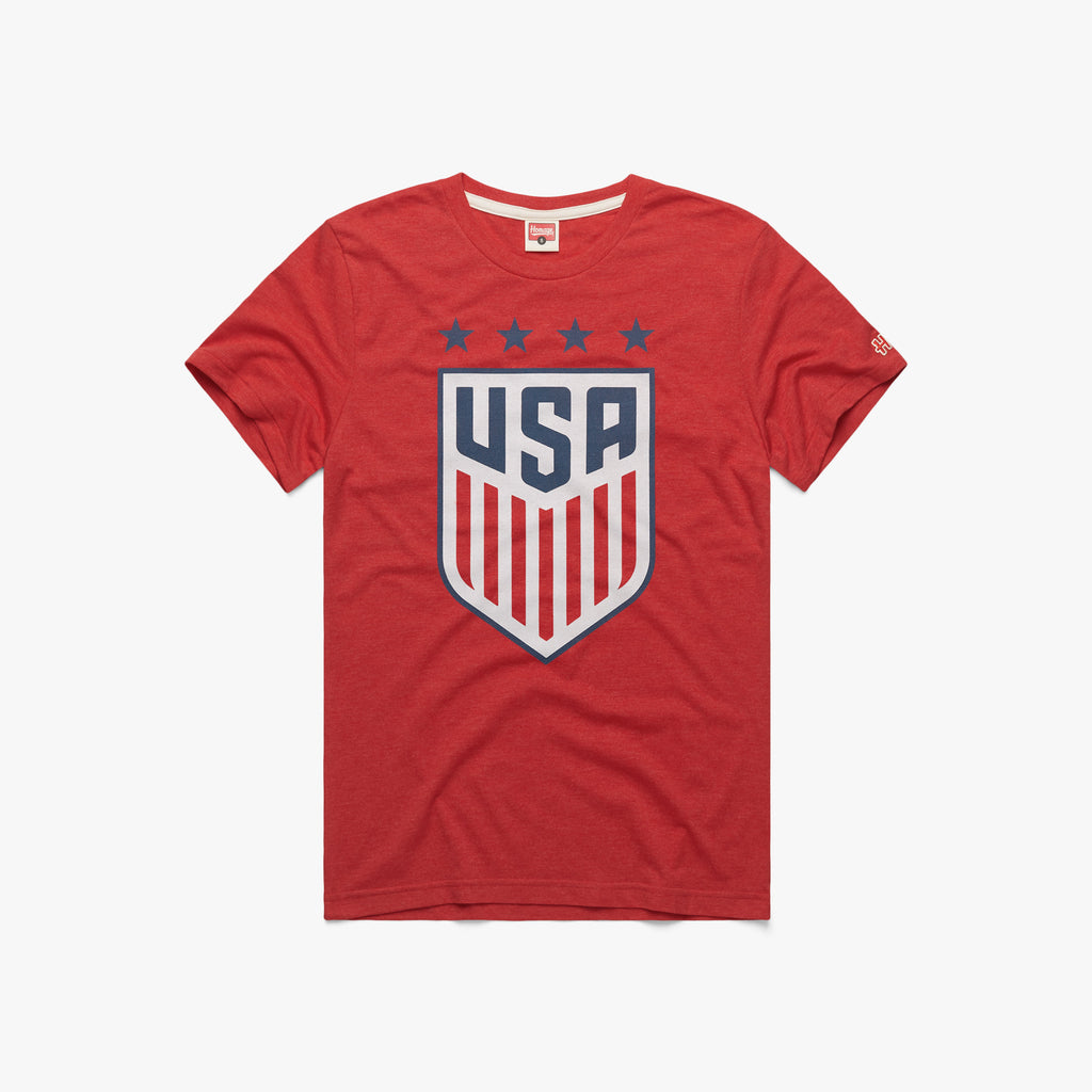 Women's New Era White USWNT Throwback T-Shirt Size: Extra Large