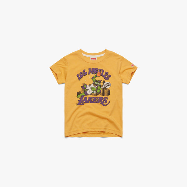 Men's Los Angeles Lakers Homage Gold NBA x Teenage Mutant Ninja