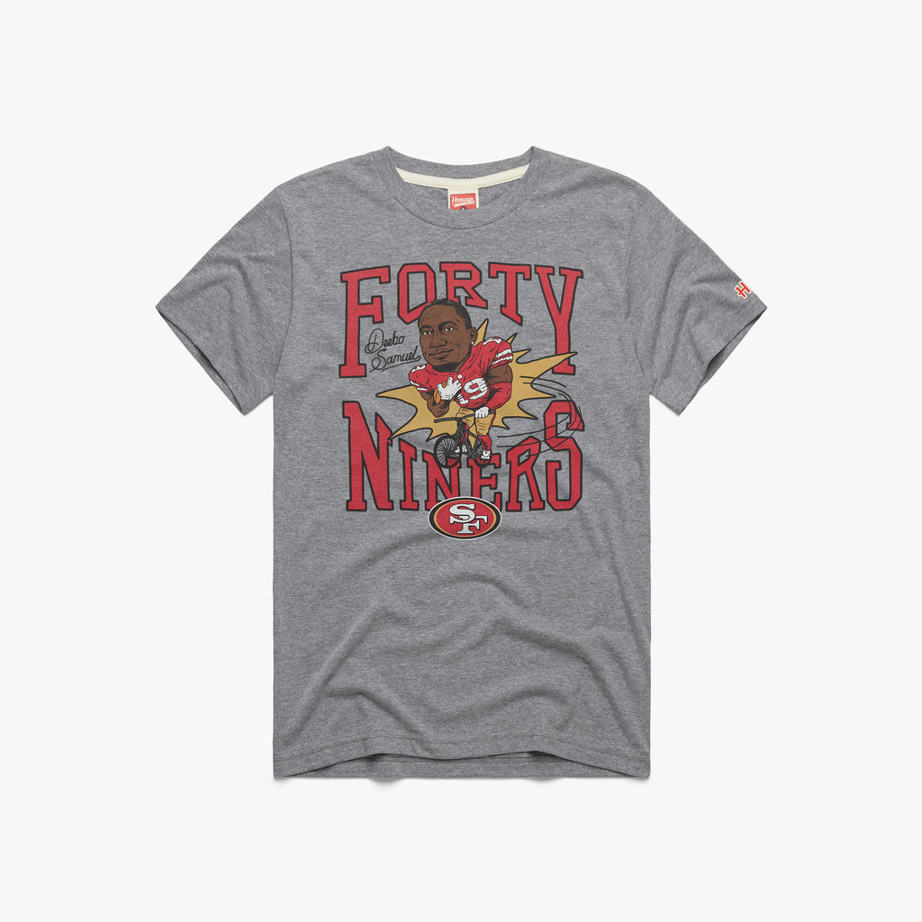 Deebo samuel wearing deebo samuel is back shirt - Trend T Shirt