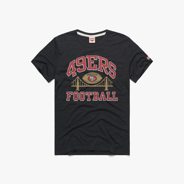 San Francisco The 49ers Way T-Shirt from Homage. | Officially Licensed Vintage NFL Apparel from Homage Pro Shop.