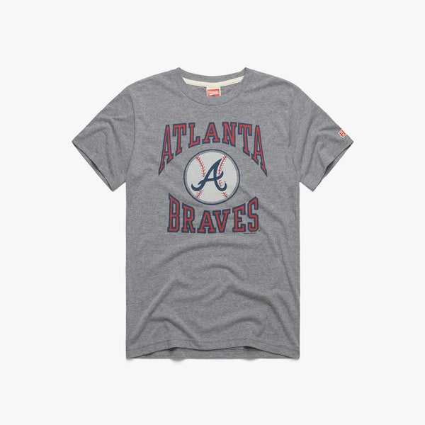 Official Shop MLB Atlanta Braves HelmetT-Shirt Homage