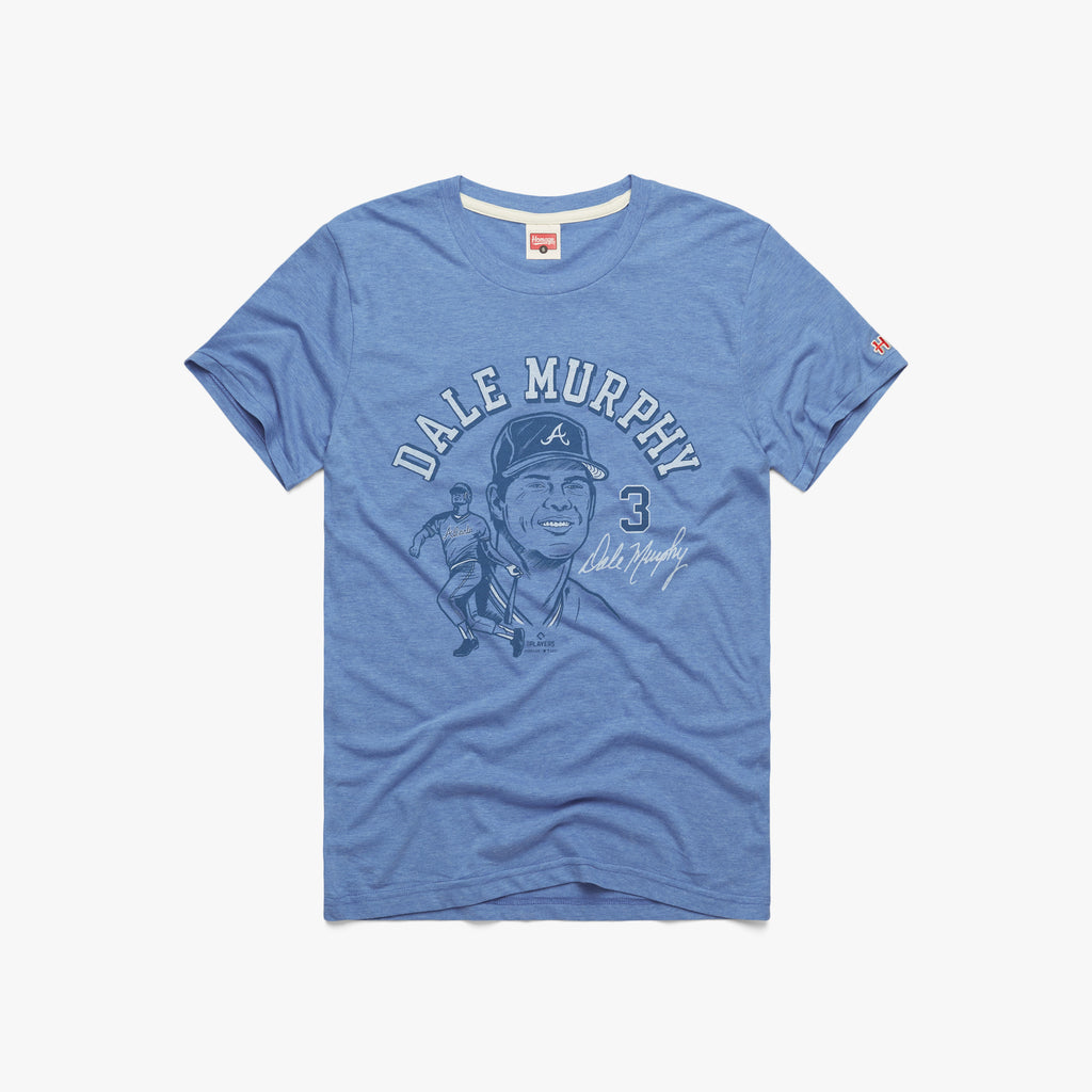 Dale Murphy - Braves baseball card mosaic T-Shirt tops summer clothes  Oversized t-shirt cute tops mens graphic t-shirts hip hop