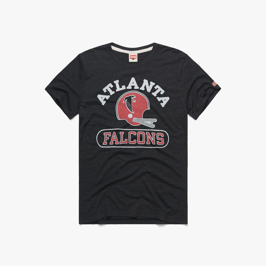 Atlanta Falcons Throwback Helmet Hoodie from Homage. | Officially Licensed Vintage NFL Apparel from Homage Pro Shop.