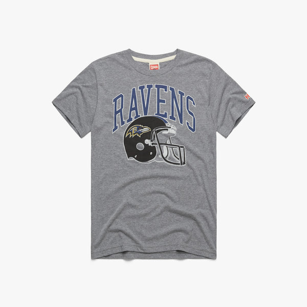 Baltimore Ravens Classic T-Shirt from Homage. | Officially Licensed Vintage NFL Apparel from Homage Pro Shop.