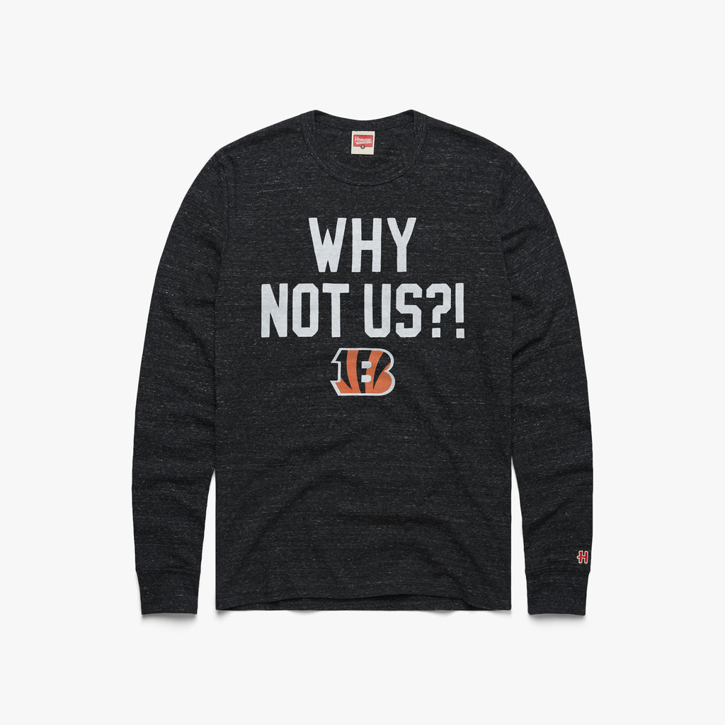 Why not us bengals homage merch cincinnatI bengals why not uss shirt, hoodie,  sweater, long sleeve and tank top