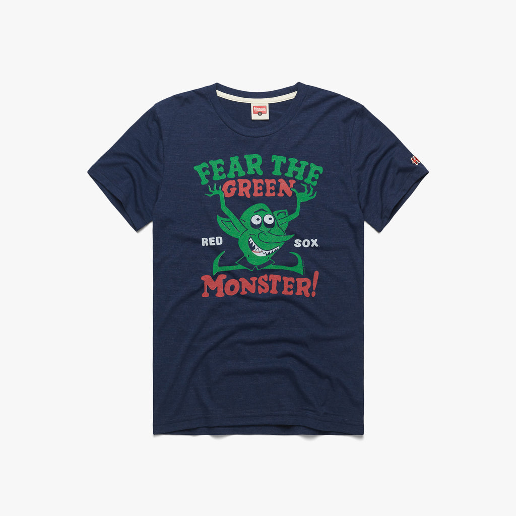 Green Monster Seats Baseball TRI-BLEND Tee Shirt - Boston Red Sox