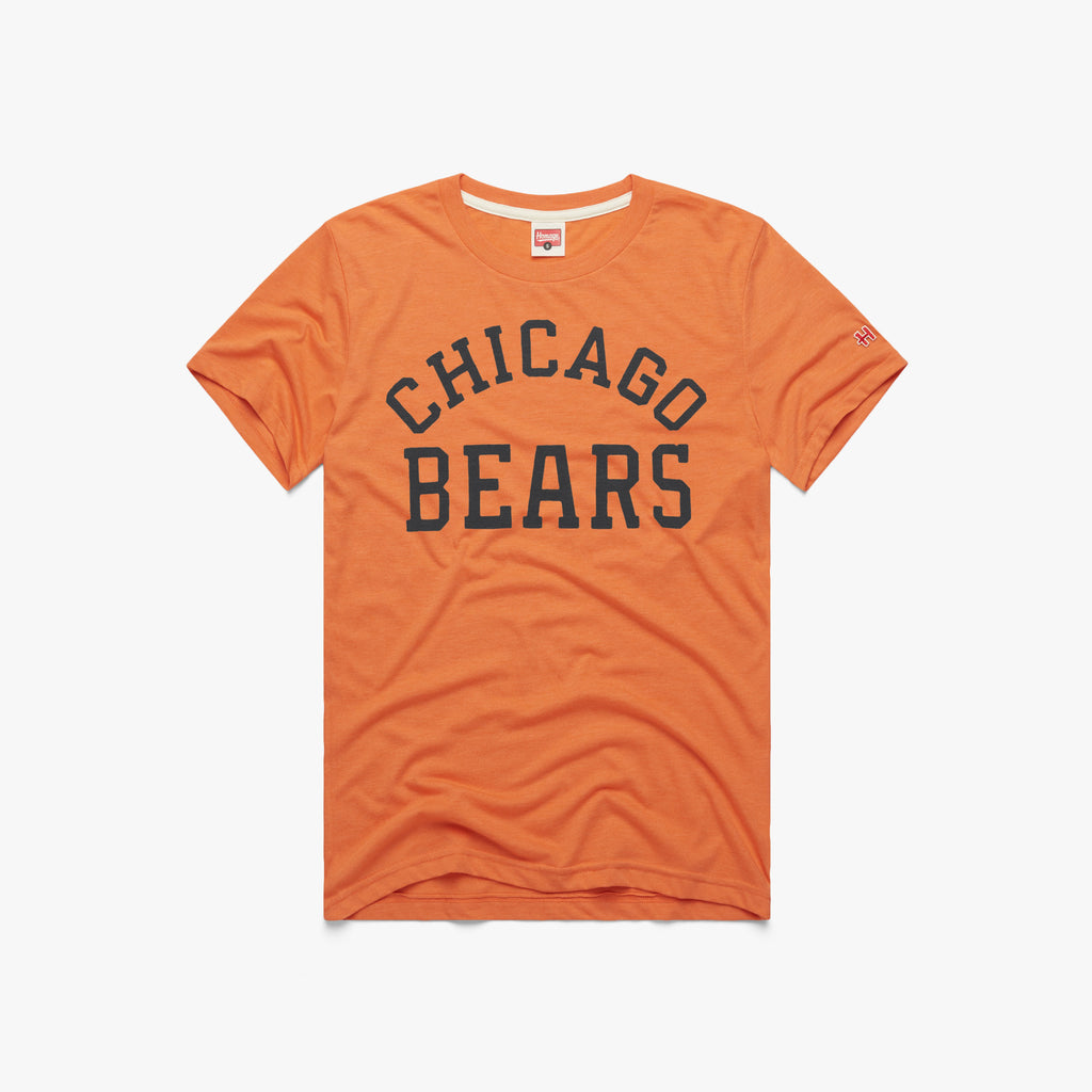 NFL Blitz Chicago Bears Justin Fields T-Shirt from Homage. | Officially Licensed Vintage NFL Apparel from Homage Pro Shop.