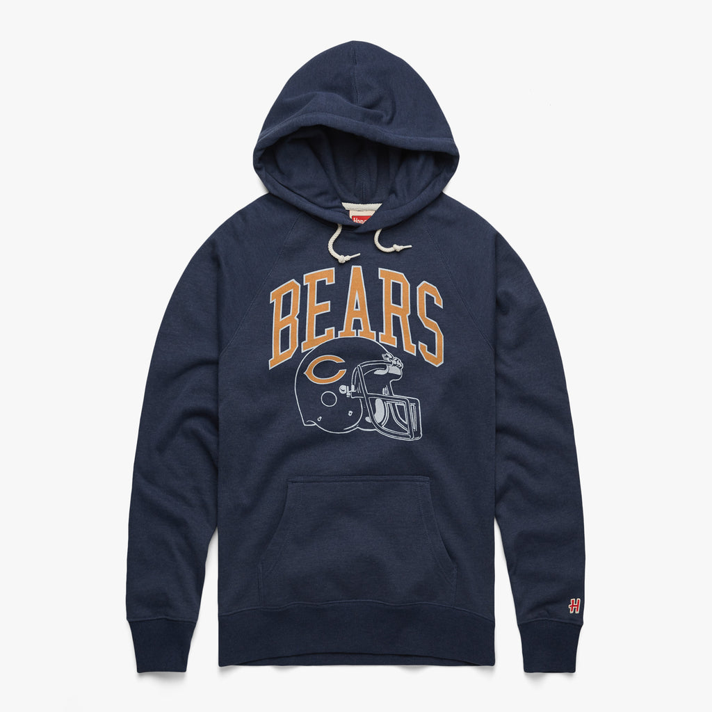 Chicago Bears Crest Crewneck from Homage. | Officially Licensed Vintage NFL Apparel from Homage Pro Shop.