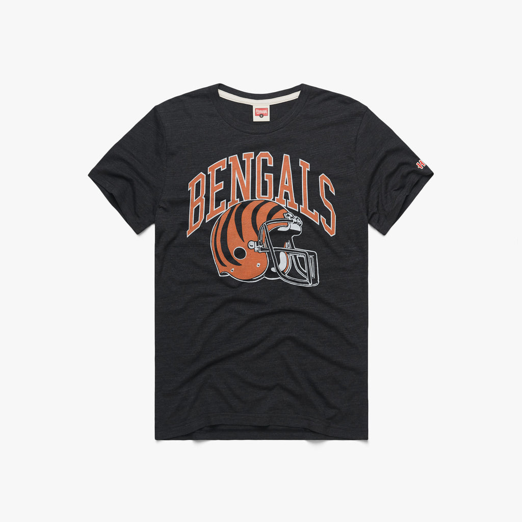 Cincinnati Bengals x Skyline Chili T-Shirt from Homage. | Officially Licensed Vintage NFL Apparel from Homage Pro Shop.