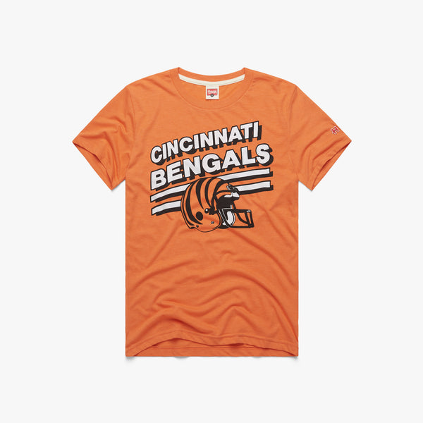 Cincinnati Bengals Who Dey Think T-Shirt from Homage. | Officially Licensed Vintage NFL Apparel from Homage Pro Shop.