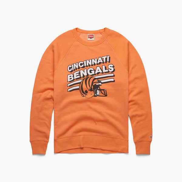 Cincinnati Bengals '68 Crewneck from Homage. | Officially Licensed Vintage NFL Apparel from Homage Pro Shop.