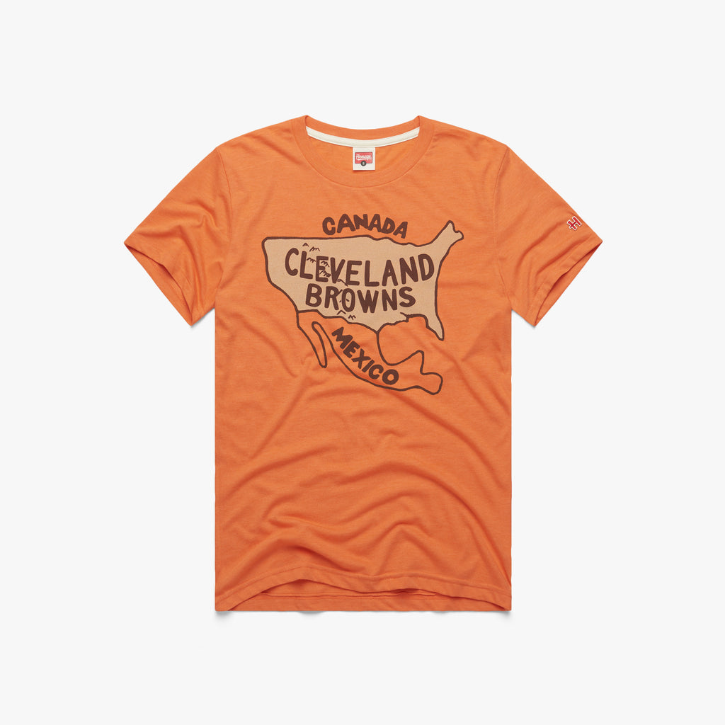 Cleveland Browns Helmet Retro  Cleveland Browns T-Shirt – HOMAGE