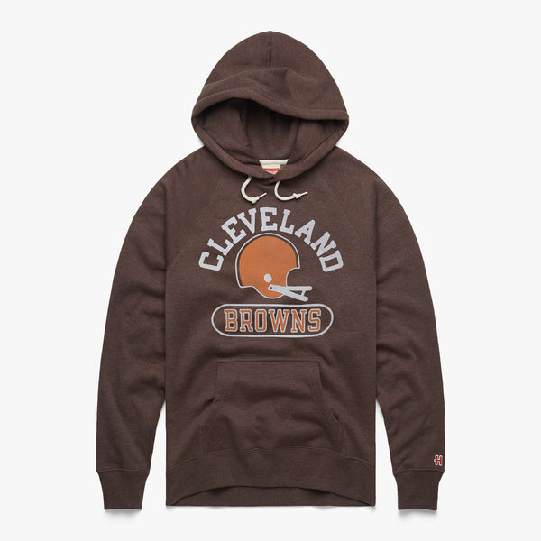 Cleveland Browns Victory Monday Hoodie from Homage. | Officially Licensed Vintage NFL Apparel from Homage Pro Shop.