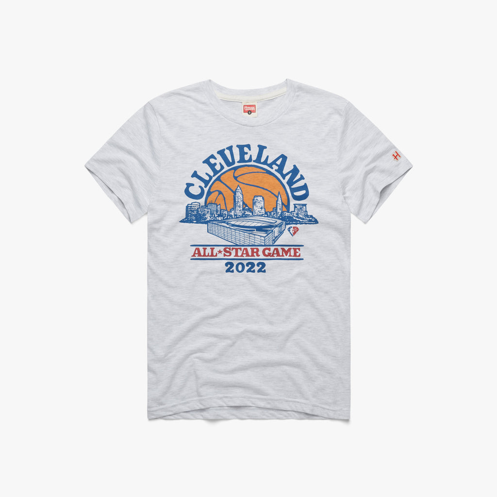 Los Angeles MLB All Star Game 2022 T-Shirt from Homage. | Royal Blue | Vintage Apparel from Homage.