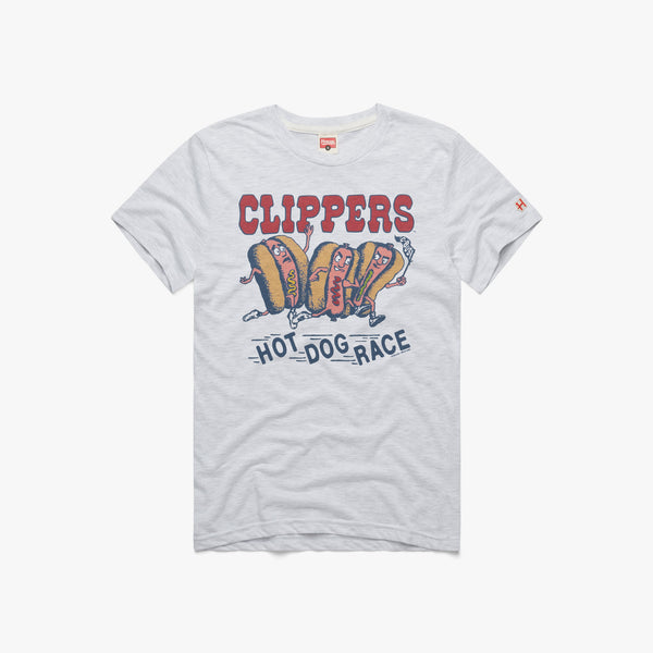 Clippers Hot Dog Race  Retro Clippers T-Shirt – HOMAGE