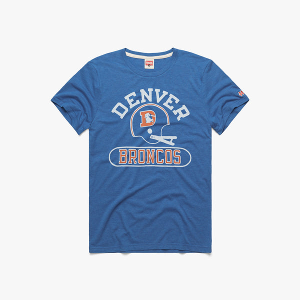 Men's Nike Royal Denver Broncos Logo Essential T-Shirt Size: Extra Large