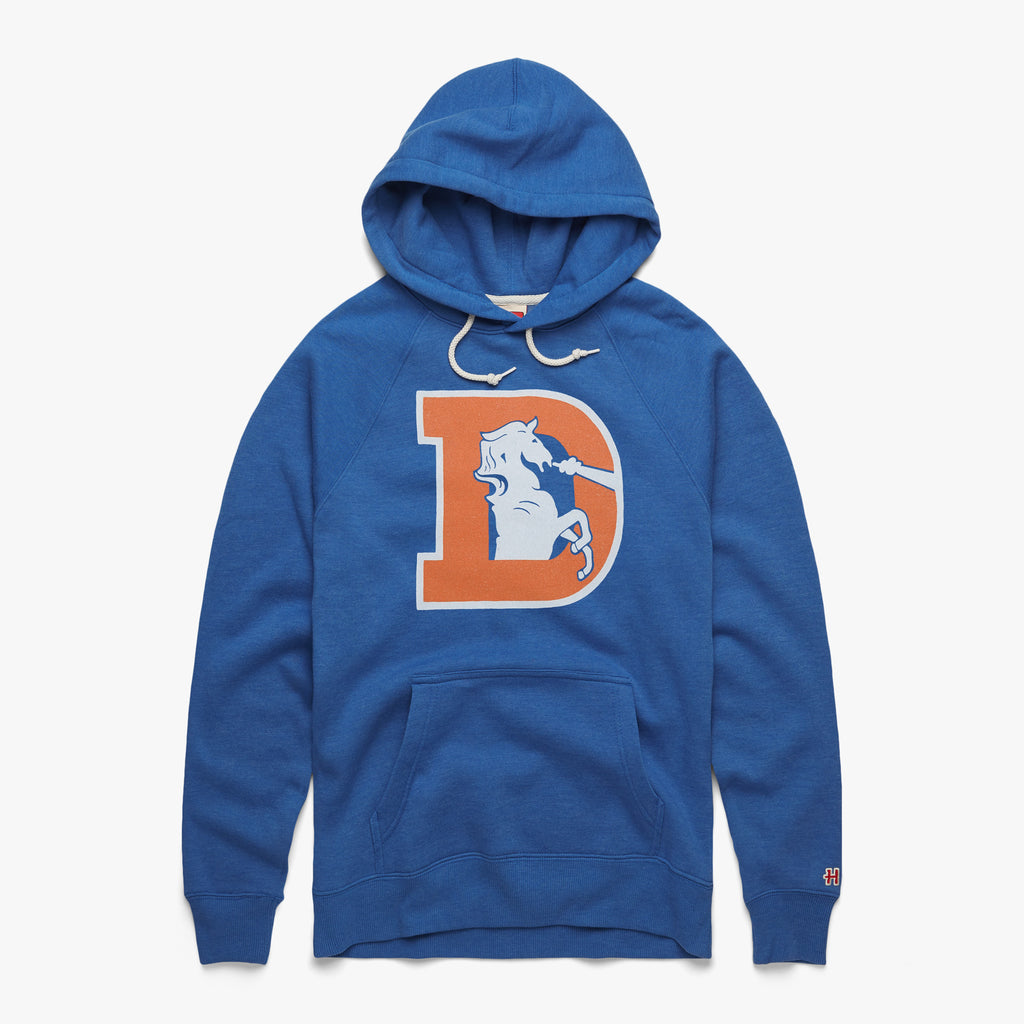 Denver Broncos Crest Crewneck  Retro Denver Broncos Sweatshirt – HOMAGE