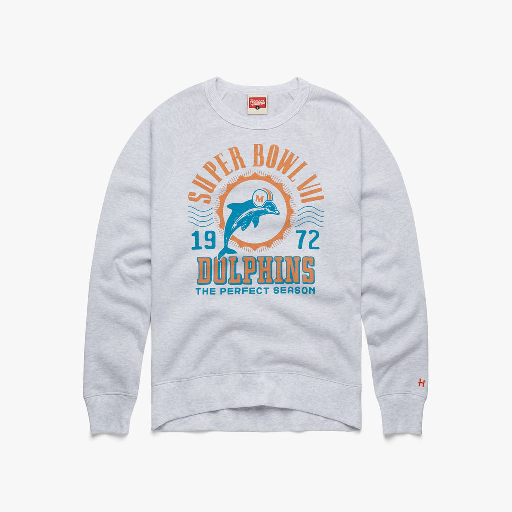 Dolphins 1972 Perfect Season  Retro Miami Dolphins T-Shirt – HOMAGE