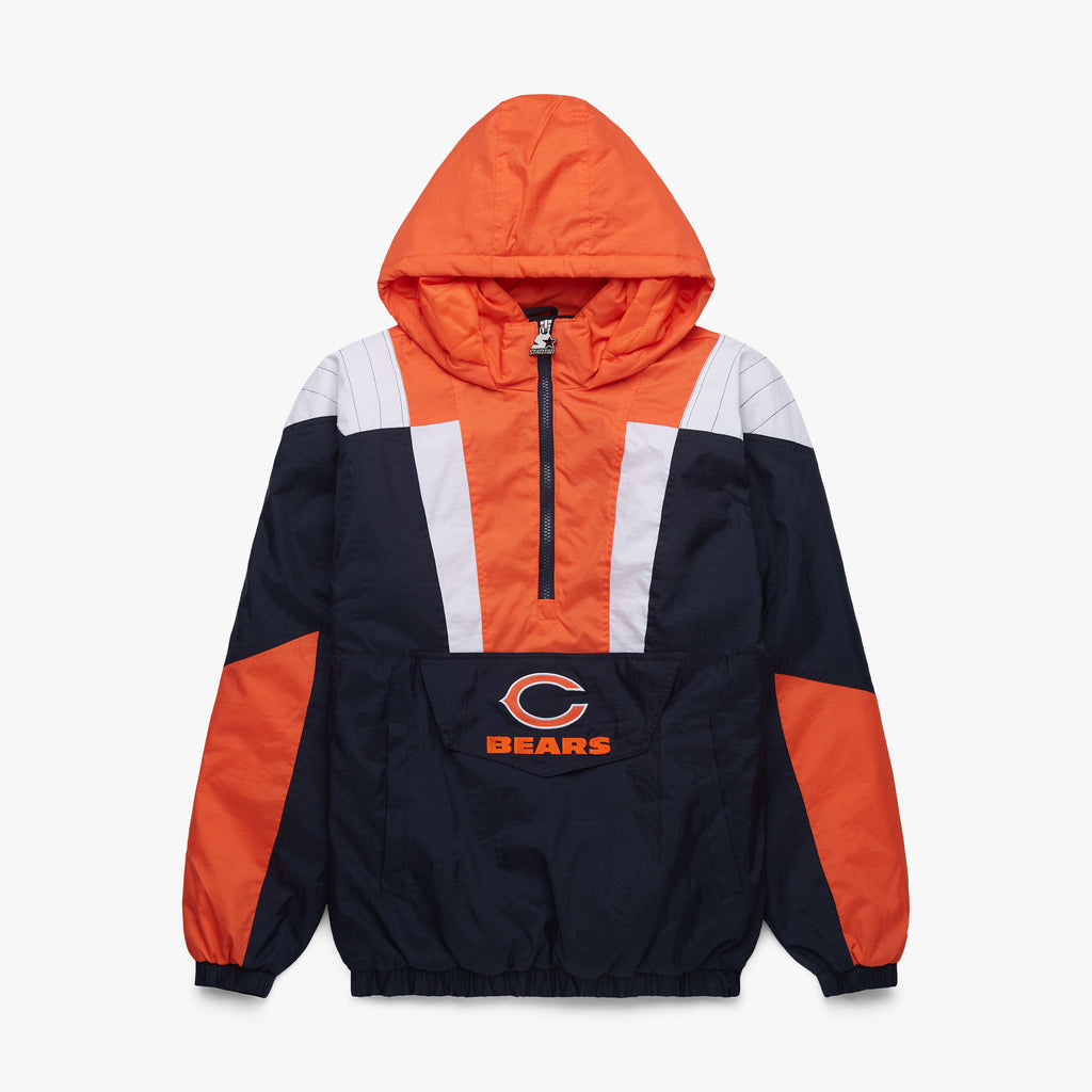 Homage x Starter Chicago Bears Satin Jacket from Homage. Officially Licensed NFL Apparel. Shop Pro 80's Starter, Gameday, & Bomber Jackets.