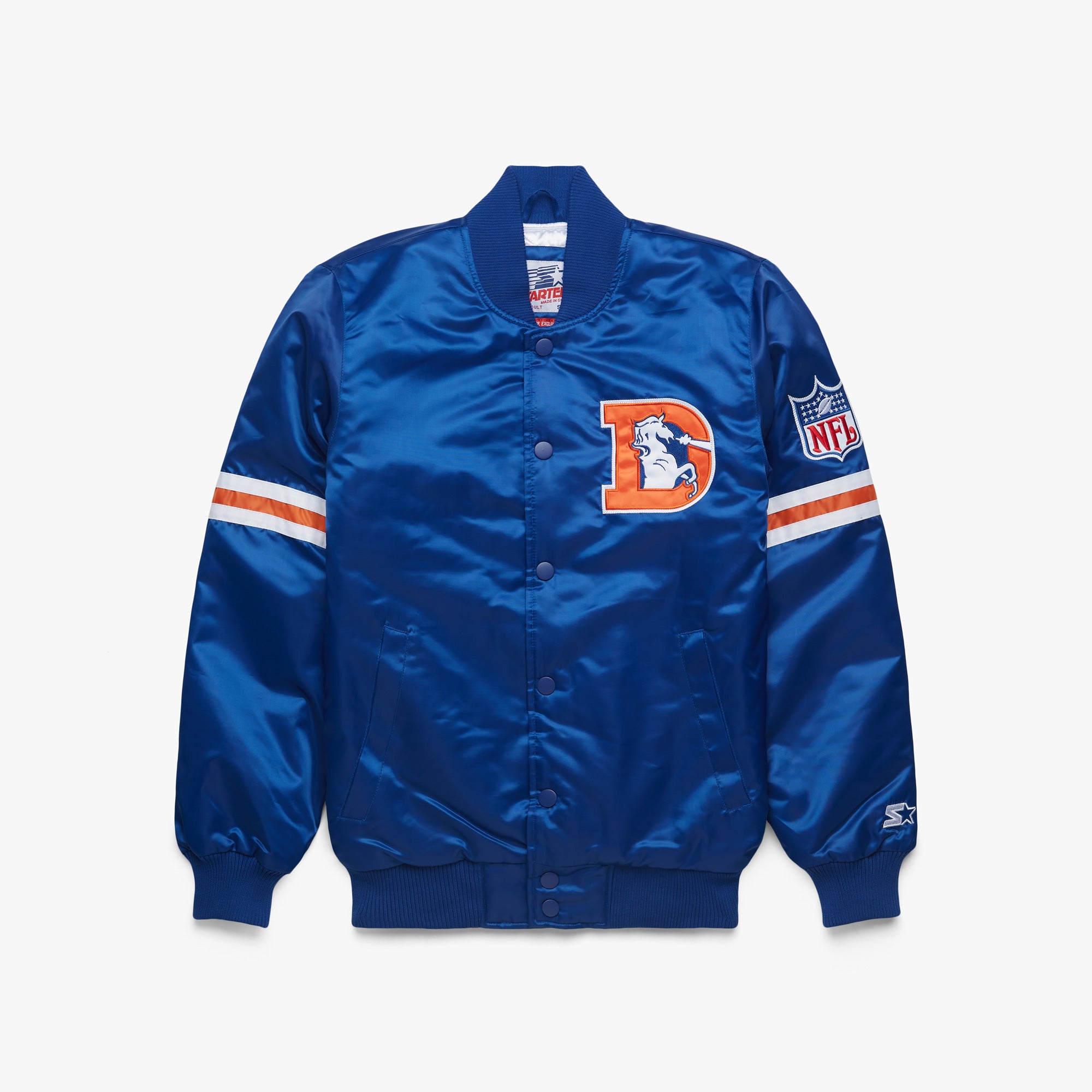 HOMAGE X Starter Broncos Satin Jacket