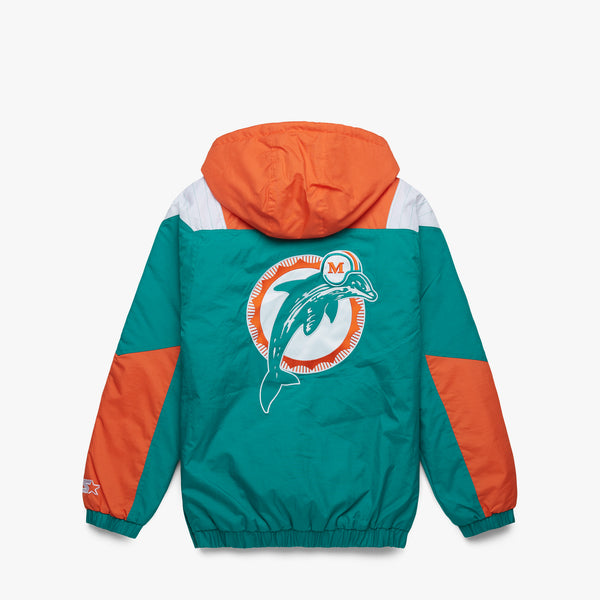 Homage x Starter Miami Dolphins Satin Jacket from Homage. Officially Licensed NFL Apparel. Shop Pro 80's Starter, Gameday, & Bomber Jackets.