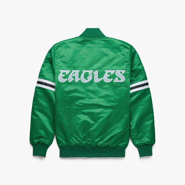 Eagles players receive limited edition Starter jackets with retro logo