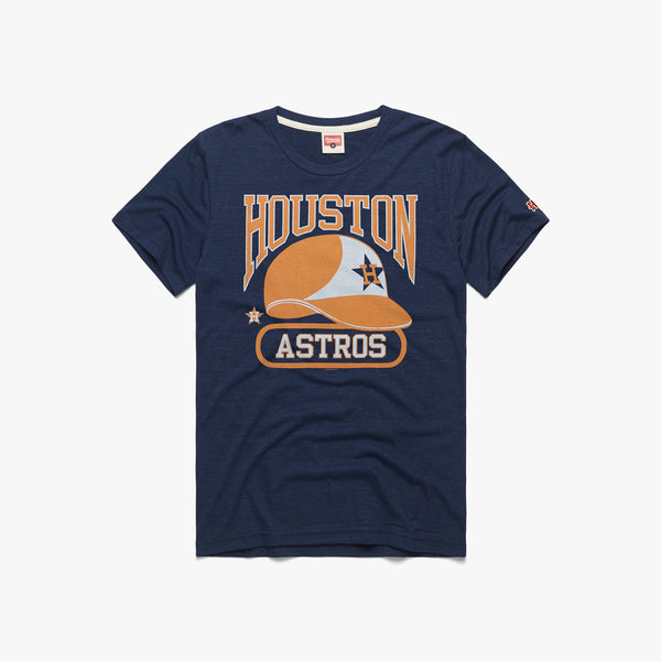 Houston Astros Helmet  Retro MLB T-Shirt – HOMAGE