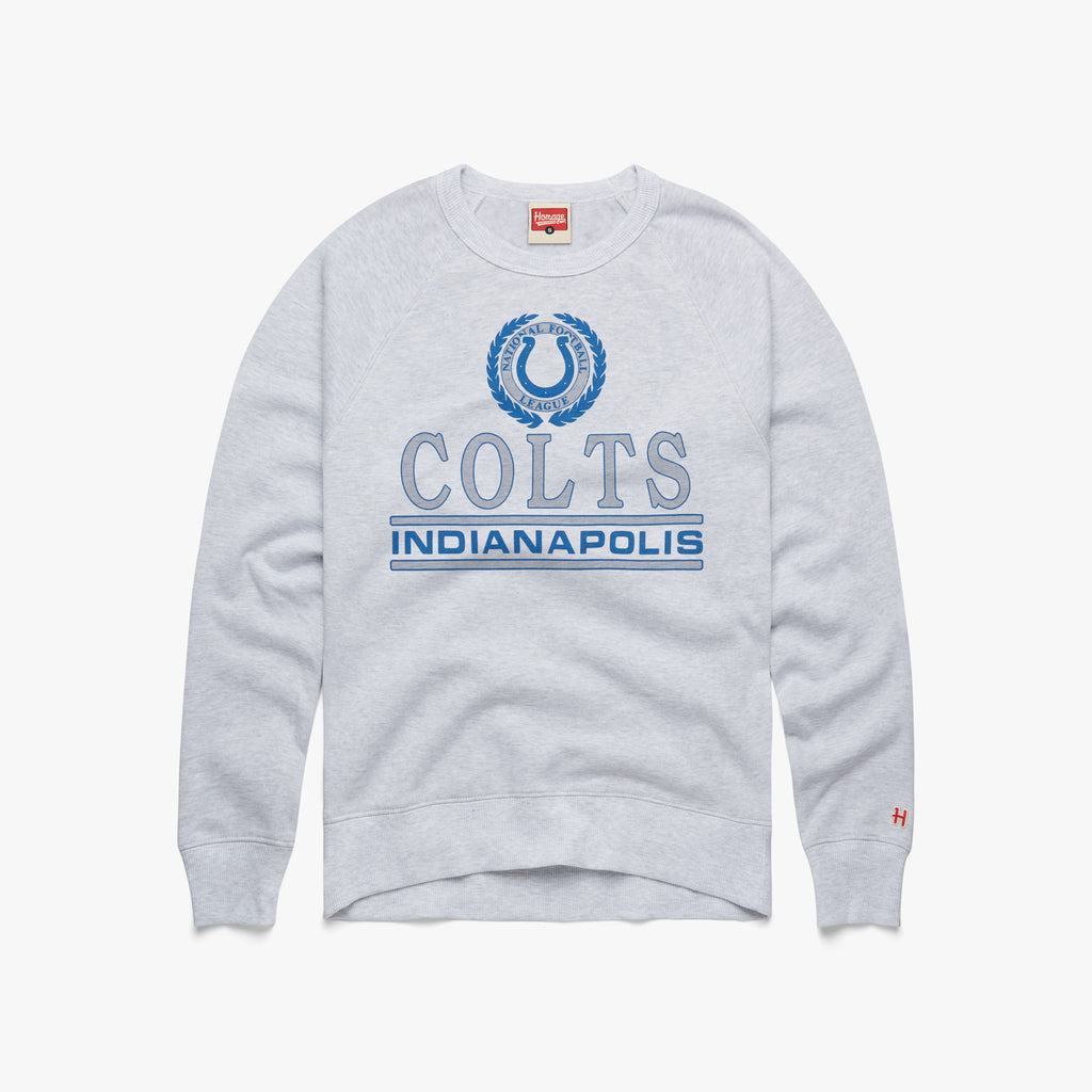 Indianapolis Colts Helmet Hoodie from Homage. | Officially Licensed Vintage NFL Apparel from Homage Pro Shop.