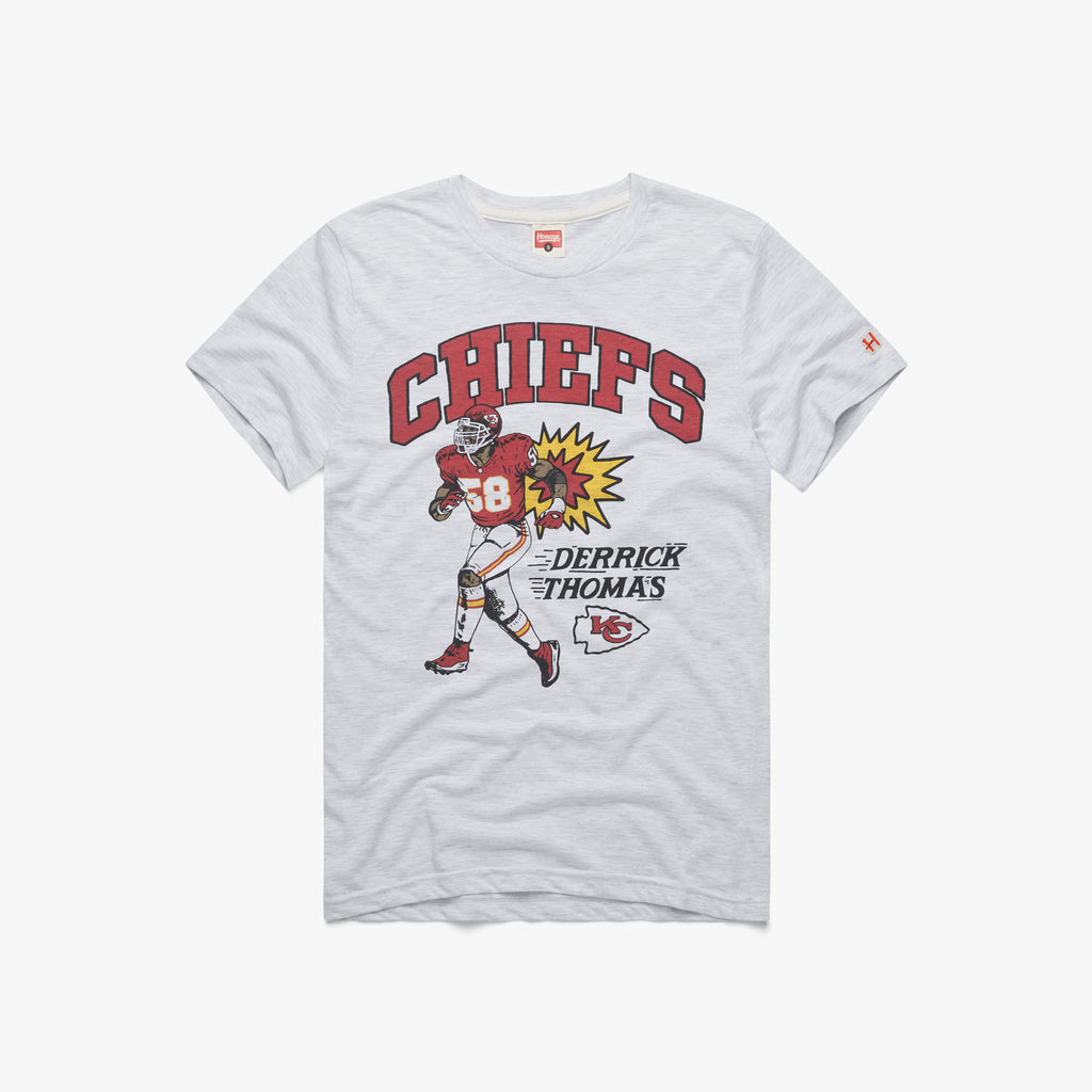 Homage merch Kansas city Chiefs Derrick Thomas t-shirt, hoodie