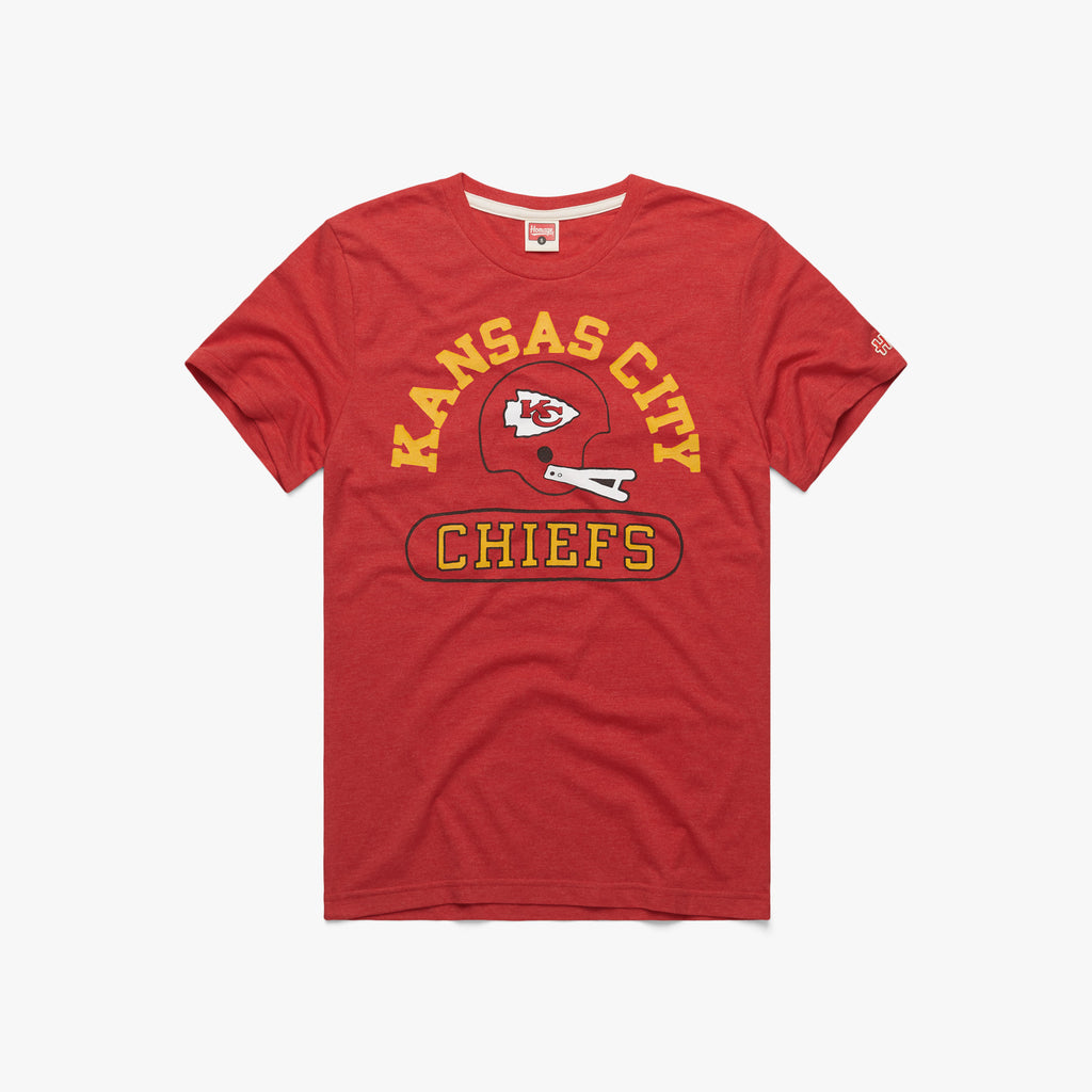 Kansas City Chiefs Throwback Helmet Hoodie from Homage. | Officially Licensed Vintage NFL Apparel from Homage Pro Shop.